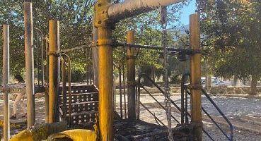 Çocuk parkına çirkin saldırıya tepki