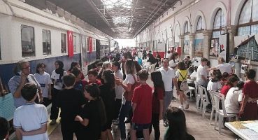 İzmir İl Milli Eğitim Müdürlüğünün “Gece Gündüz Bilim’ Bilim Şenliği” Tarihi Alsancak Garı’nda Başladı