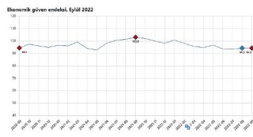 TÜİK Ekonomik güven endeksi 94,3 değerinde aynı kaldı
