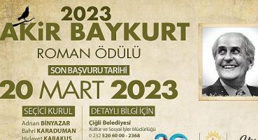 2023 Fakir Baykurt Roman Ödülü için geri sayım başladı