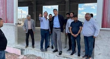Başkan Kocaman Ek Hizmet Binasını İnceledi
