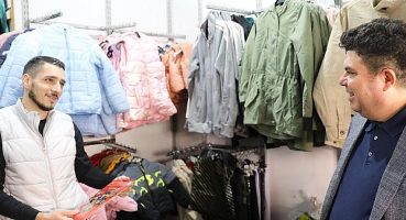 Kılıç 99’uncu yıl heyecanını esnafla paylaştı