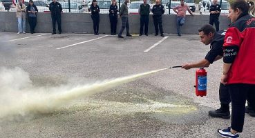 Kocaeli Büyükşehir İtfaiyesi, eğitimde vites yükseltti