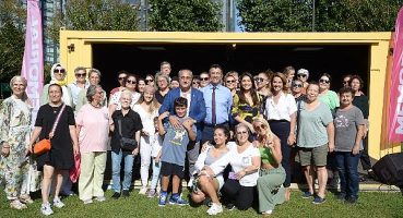 Meme kanseri mücadelesini kazanan hastalar Pembe Farkındalık Festivalinde buluştu