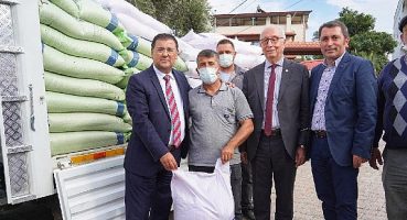 Milas Belediyesi’nden yüzde 50 Hibeli Buğday Tohumu Desteklemesi