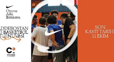 Nike ve Cedi Osman Academy’den 3X3 Basketbol Turvunası
