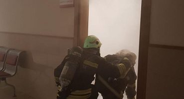 Adliyelerde gerçeğini aratmayan tatbikat