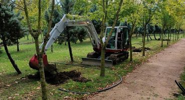Ataşehir mesire alanında çalışmalar sürüyor