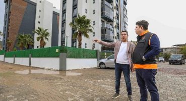 Buca  Belediye Başkanı Erhan Kılıç’tan yerinde inceleme