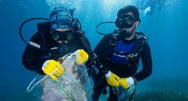 DEÜ Körfez’i Temizliyor Atıkları Dönüştürüyor