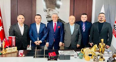 Kemer Belediye Başkanı Necati Topaloğlu’ndan AGC’ye ziyaret