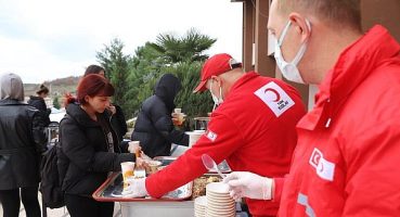 Kızılay 20 Bin Kişilik Sıcak Yemek Dağıtımı Yaptı