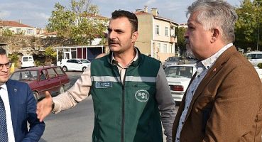 Tarihi köprü ve dere yatağıyla ilgili önemli görüşme