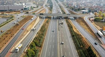 TEM’in Gebze güzergâhı yeşile bürünüyor
