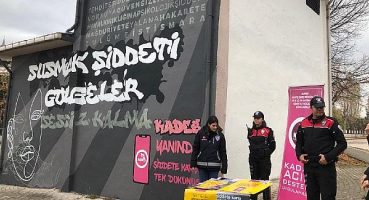 Trafolar “Susmak Şiddeti Gölgeler” Sözleriyle Kadına Şiddete Karşı Uyardı