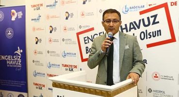 Türkiye’nin ilk engelsiz havuzu Bağcılar’da hizmete girdi