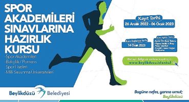 Beylikdüzü Belediyesi Spor Akademilerine Hazırlananlara Kurs Desteği