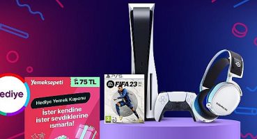Hepsiburada’dan Oyun Severlere Yemeksepeti Kuponu Hediye