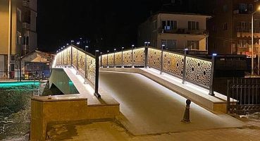 Pazar Yeri Köprüsünde Restorasyon Tamam