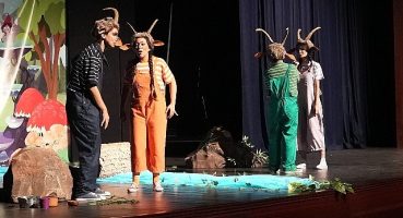 Pedagog onaylı çocuk oyunu İnatçı Keçiler, Kadıköy'de