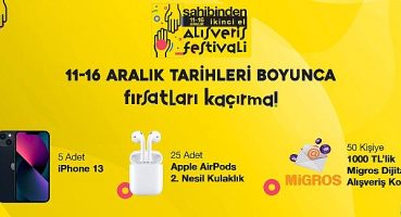 sahibinden.com’un İkinci El Alışveriş Festivali başladı