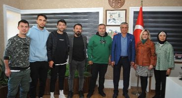 Yeşil Kemerspor'dan Başkan Topaloğlu'na ziyaret