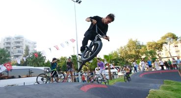 Karşıyaka'da Bir İlk: 'Pump Track Yarışı'