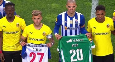 Depremde hayatını kaybeden Christian Atsu, Porto – Rio Ave maçından önce anıldı