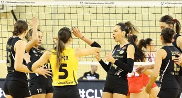VakıfBank, Belgrad deplasmanında set vermedi