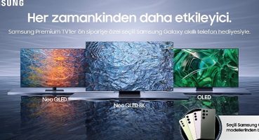 Samsung'dan premium TV alacaklara ön siparişe özel premium Galaxy akıllı telefon hediyesi