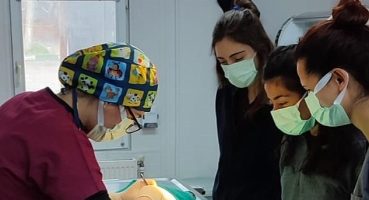 Veteriner Fakültesi öğrencilerine uygulamalı eğitim