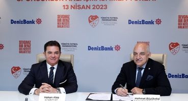 TFF ve DenizBank Milli Futbol Takımları Ana Sponsorluğunu 3 Yıl Uzattı