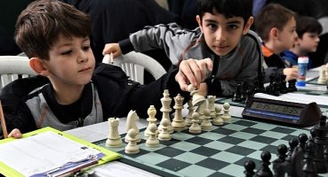 Minik satranççılar şampiyonluk için yarıştı