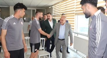 TFF Başkanı Büyükekşi'den, Karbel Karaköprü Belediye Spor'a Ziyaret