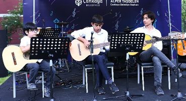 Çankaya'nın minik yetenekleri sahne aldı