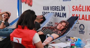 Gaziantep'te Kan Bağışı Rekoruna Doğru
