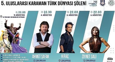 5. Uluslararası Karaman Türk Dünyası Şöleni başlıyor