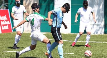 Çankaya Belediyesi Gesk B1 futbol takımı Özbekistan B1 futbol Milli taıkımını 3-0 yendi