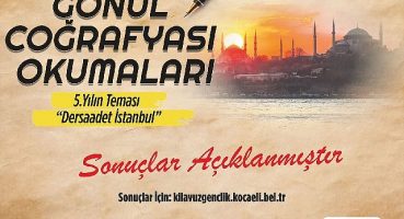 Gönül Coğrafyası Okumalarında kazananlar açıklandı