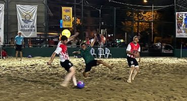 Kum futbolu turnuvasıyla büyük heyecan başladı 