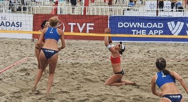 Plaj voleybolunda Bioderma Pro Beach Tour Ölüdeniz Etabı Pazar canlı yayınla D-Smart ve D-Smart Go'da