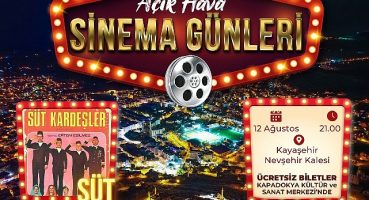 Açık Hava Sinema Günleri'nde Hafta Sonu “Süt Kardeşler" Günü