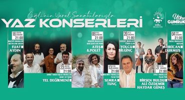 Çiğli Yaz Konserlerinde Sahne Yerel Sanatçıların