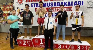 Kemer Belediyesi Kick Boks takımı göğsümüzü kabarttı
