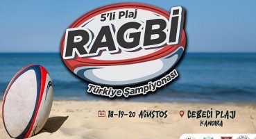 Plaj Ragbi Türkiye Şampiyonası için geri sayım