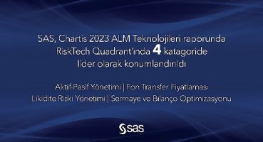 SAS, Chartis tarafından aktif-pasif yönetimi alanının lideri