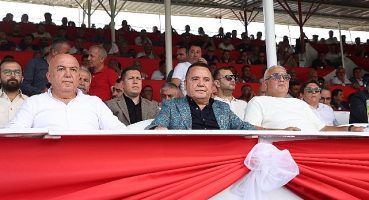 Başkan Böcek'ten Elmalı'ya güreş sahası sözü