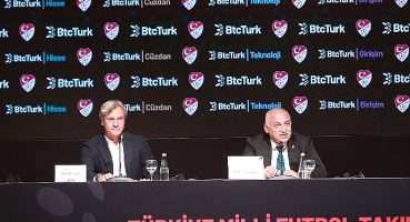 BtcTurk yeniden Türkiye Milli Futbol Takımları Ana Sponsoru oldu