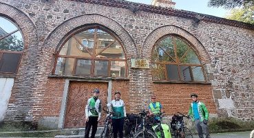 Edirne Yeşilay Spor Kulübü Bulgaristan'a Bisiklet Turu Düzenledi