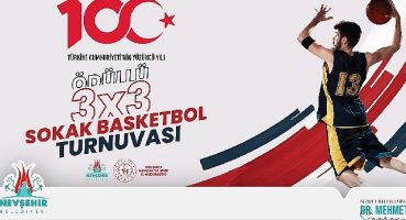 29 Ekim Cumhuriyet Kupası Sokak Basketbol Turnuvasına 21 Takım Katılıyor